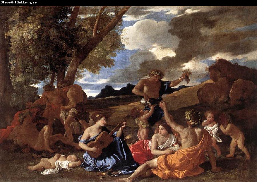 Nicolas Poussin Bacchanal Andrians